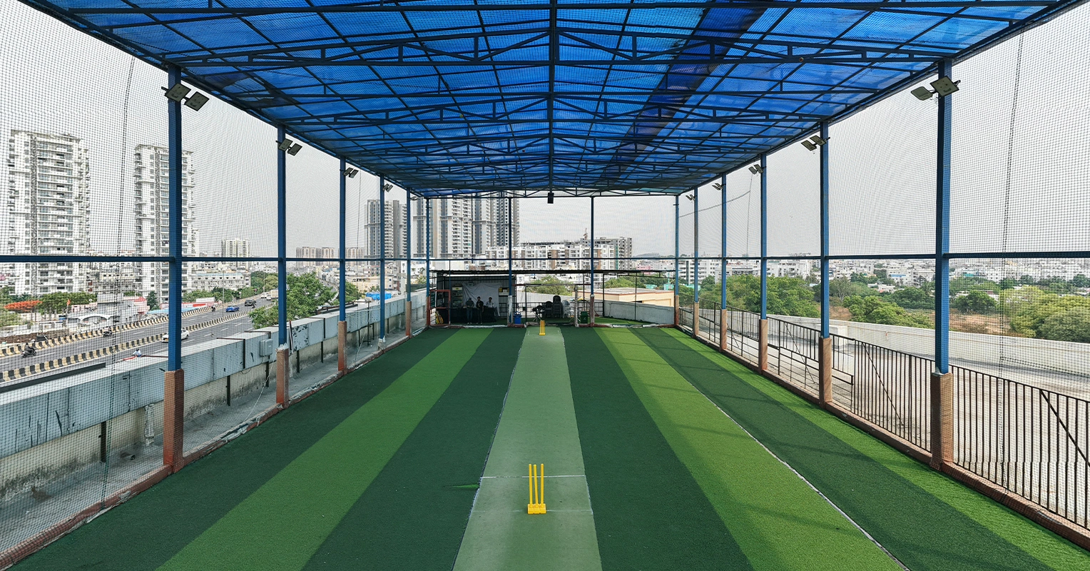 Premium badminton court